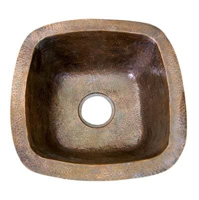 Barclay Trent Prep/bar Sink, 18'' Hammered - Antique Copper by Barclay