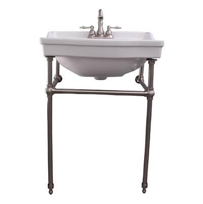 Ensal 30''Console w/Stand,Whi 4'' CC, BN Stand