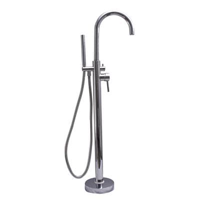 Barclay Branson Freestanding Thermosta Tub Filler - Polished Chrome by Barclay