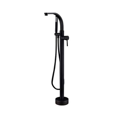 Barclay Grimley Freestanding Faucet W/hs - Matte Black by Barclay