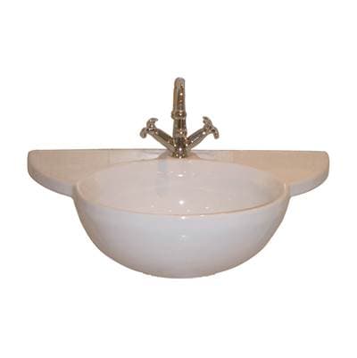 Barclay Des 810 Basin Only 32'' with 1 Faucet Hole - White by Barclay