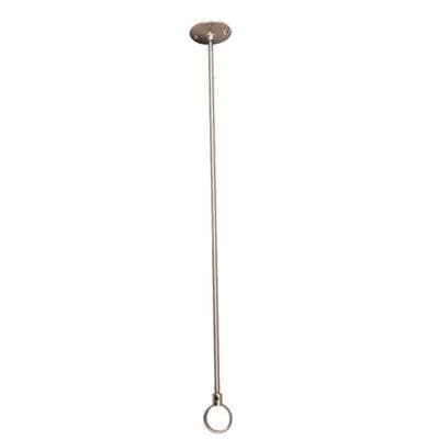Barclay Ceiling Support, 48'', W/flange Adjustable - Brushed Nickel by Barclay