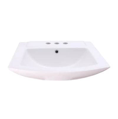 Barclay Burke Basin Only for 6'' CC Overflow - White by Barclay