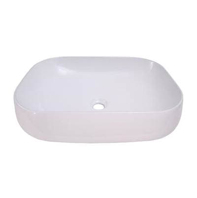 Barclay Celino 520 Rectangular Above Counter Basin - White