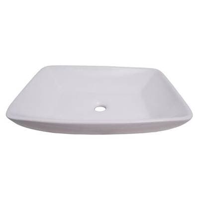 Barclay Carlos 23'' Rectangular Above Counter Basin - White