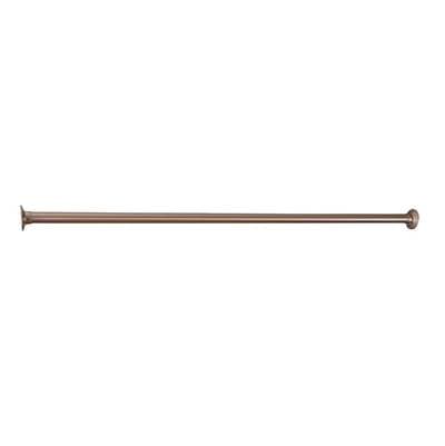 Barclay 4100 Straight Rod, 96'', W/310 Flanges - Antique Brass by Barclay