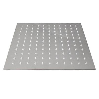 Barclay Shower Head Square 10X10, 304 Ss,1.8gpm - Polished Stainless