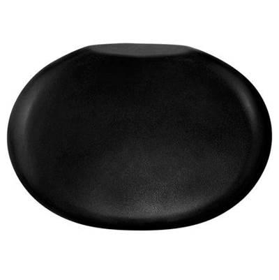 Neck Gel Round Bath Pillow Black by Barclay