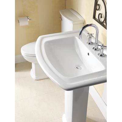 Barclay Anabel 630 Ped Lav Column Only - White