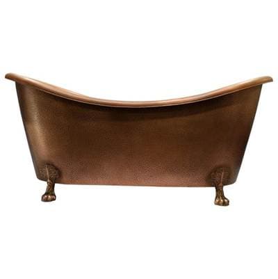 Barclay Celana 68'' DBL Slipper Copper Tub,clawfoot AC - Antique Copper by Barclay