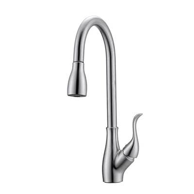 Barclay Casoria Pull-down Kitchen Faucet W/hose - Brushed Nickel by Barclay