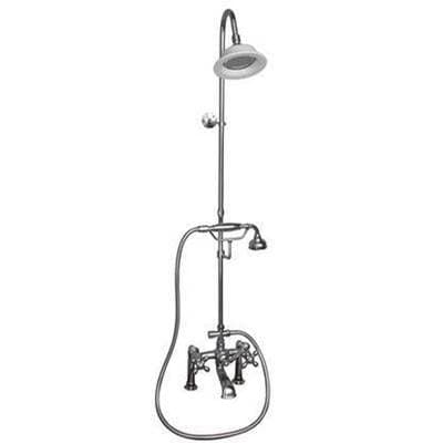 Barclay Elephant Spout,riser,shwr Head Hand Shwr,metl Cross Hndls,mb - Matte Black by Barclay