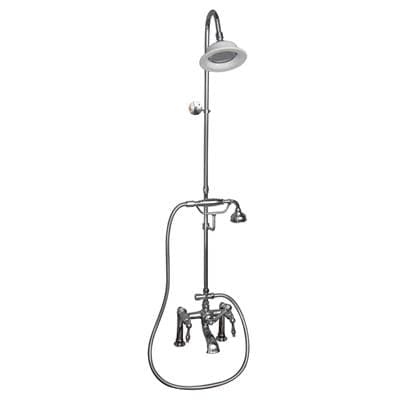 Barclay Elephant Spout,riser,shwrhead Hand Shwr,mtl Lvr Hdls,mat BL - Matte Black