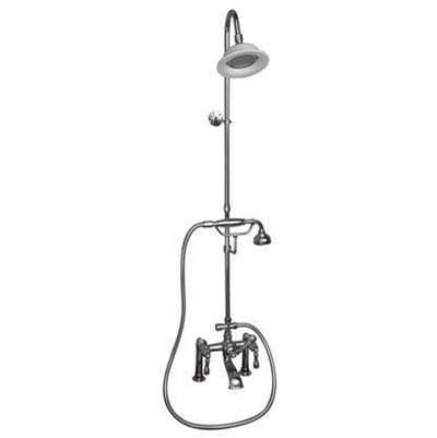 Barclay Elephant Spout,riser,shwrhead Hand Shwr,metl Lvr Hdls,mat BL - Matte Black by Barclay