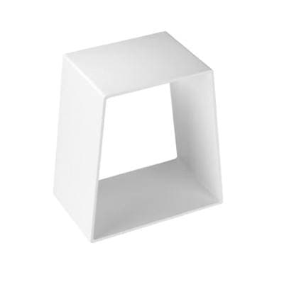 Barclay Barstone Shower Stool - White Gloss by Barclay