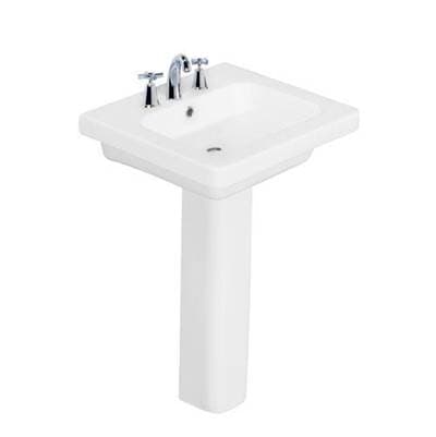 Barclay Resort 550 Basin Only, White-4'' Centerset