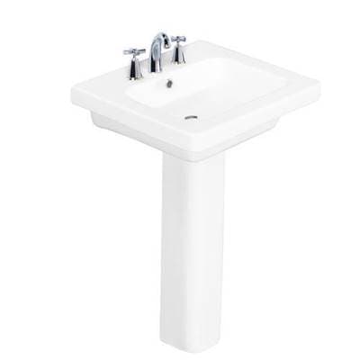 Barclay Resort 650 Basin Only, White-4' Center Sets