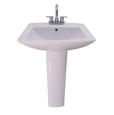 Barclay Burke Basin Only for 4'' CC Overflow - White by Barclay