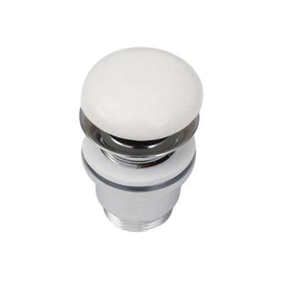 Barclay Pop Up Ceramic Drain for SLIM Feeling Basin,matt White - Matte White