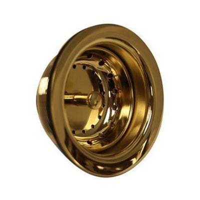 Barclay Kitchen Sink Drain, 3 1/2'' - Polished Brass by Barclay