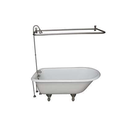 Barclay Tub Kit 54'' CI Roll Top,filler Shower Unit,supplies, Drain-bn by Barclay