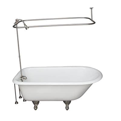 Barclay Tub Kit 55'' CI Roll Top,filler Shower Unit,supplies, Drain-bn by Barclay