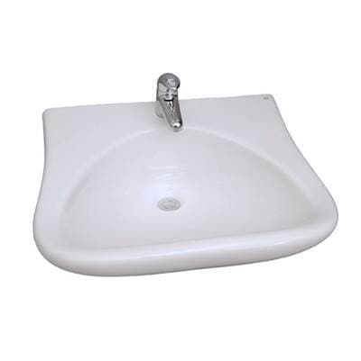 Barclay Bella Wall-hung Sink, 1 Hole - White by Barclay