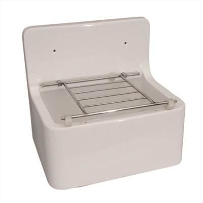 Barclay Cleaner Sink - White