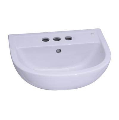 Barclay Compact 450 Wall-hung 4'' CC - White