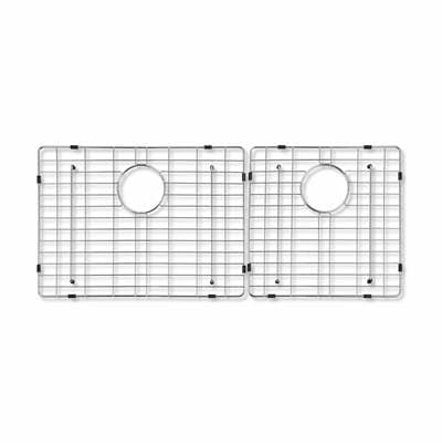 Barclay Damita SS 60/40 Dbl Wire Grid Set2,18-3/4''/12-5/8'' X15-5/8''d - Stainless Steel