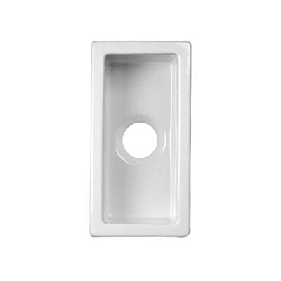 Barclay Julie Small Fireclay Kitchen Sink - White
