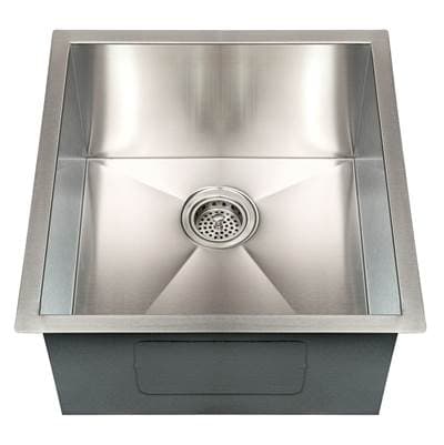 Barclay Telly 19'' SS Undermount Prep Sink - Stainless Steel by Barclay