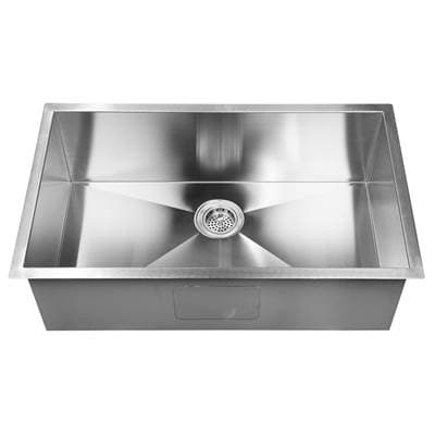 Barclay Salome 23'' SS Undermount Prep Sink - Stainless Steel by Barclay