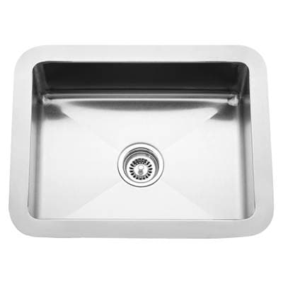 Barclay Uberto 21'' SS Undermount Prep Sink - Stainless Steel