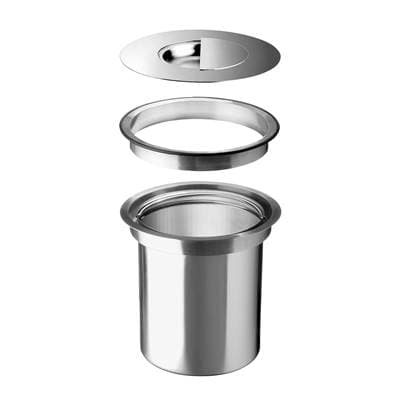 Blanco Solon Dual Mount Compost System - Stainless Steel