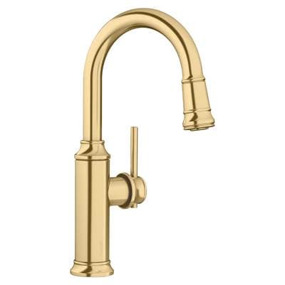 Blanco Empressa Pull-down Bar Faucet - Satin Gold