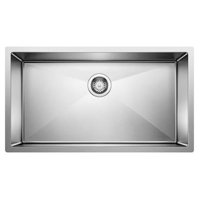 Precision R10 32'' Super Single Bowl Undermount Stainless Steel Kitchen Sink by Blanco