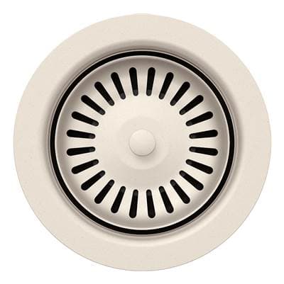 Blanco Color-coordinated Metal Basket Strainer - Soft White by Blanco