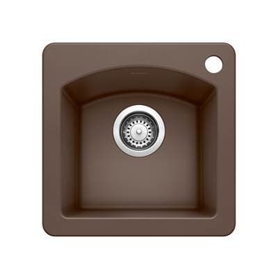 Blanco Diamond Silgranit 15'' Dual Mount Bar Sink - Cafe by Blanco