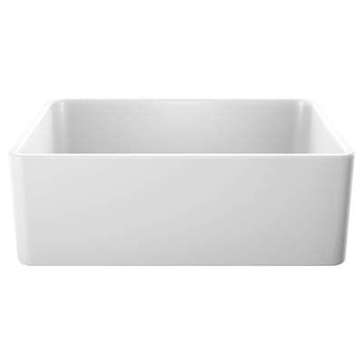 Blanco Cerana 30'' Fireclay Single Bowl Apron-front Farmhouse Sink - White