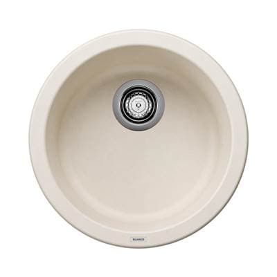 Blanco Rondo Silgranit 18'' Dual Mount Bar Sink - Soft White by Blanco
