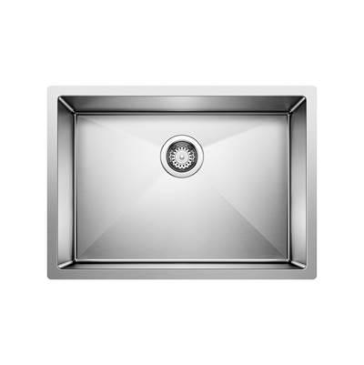 Precision R10 25'' Single Bowl Undermount Stainless Steel Kitchen Sink by Blanco