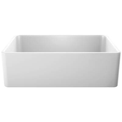 Blanco Cerana 33'' Fireclay Single Bowl Apron-front Farmhouse Sink - White