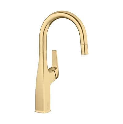 Blanco Rivana Pull-down Bar Faucet - Satin Gold by Blanco