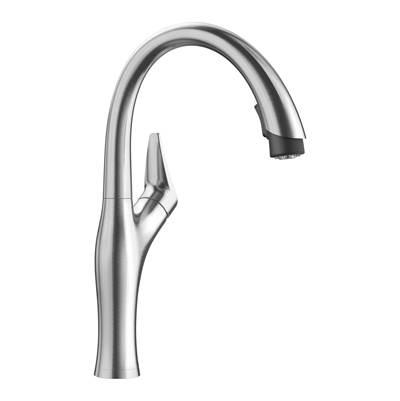 Artona Pull-Down Dual-Spray Kitchen Faucet - PVD Steel