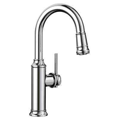 Blanco Empressa Pull-down Bar Faucet - Chrome by Blanco