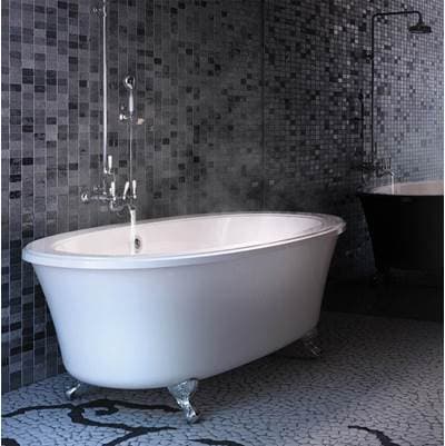 Bain Ultra Cella 6636 Flat Deck Tub - White by Bain Ultra