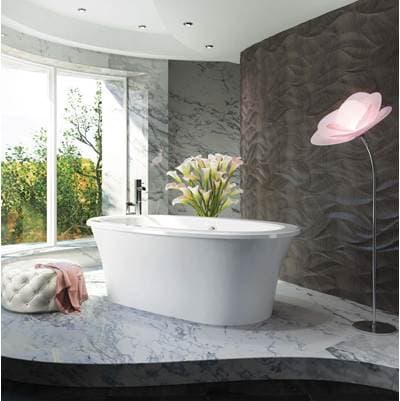 Bain Ultra Sanos 6636 Flat Deck Tmu - White by Bain Ultra