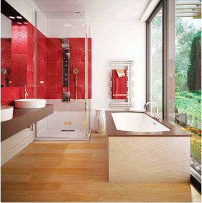 Bain Ultra DECK 6636 Rectangle Statuario Maximus by Bain Ultra