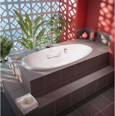 Bain Ultra Essencia 7236 Oval Freestanding Tmu - White by Bain Ultra